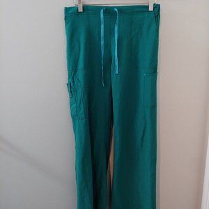 Carhartt Hunter Green Scrub Pants - L Petite
